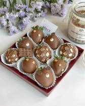 Клубничный бокс "Шоколадные мишки", изображение 2